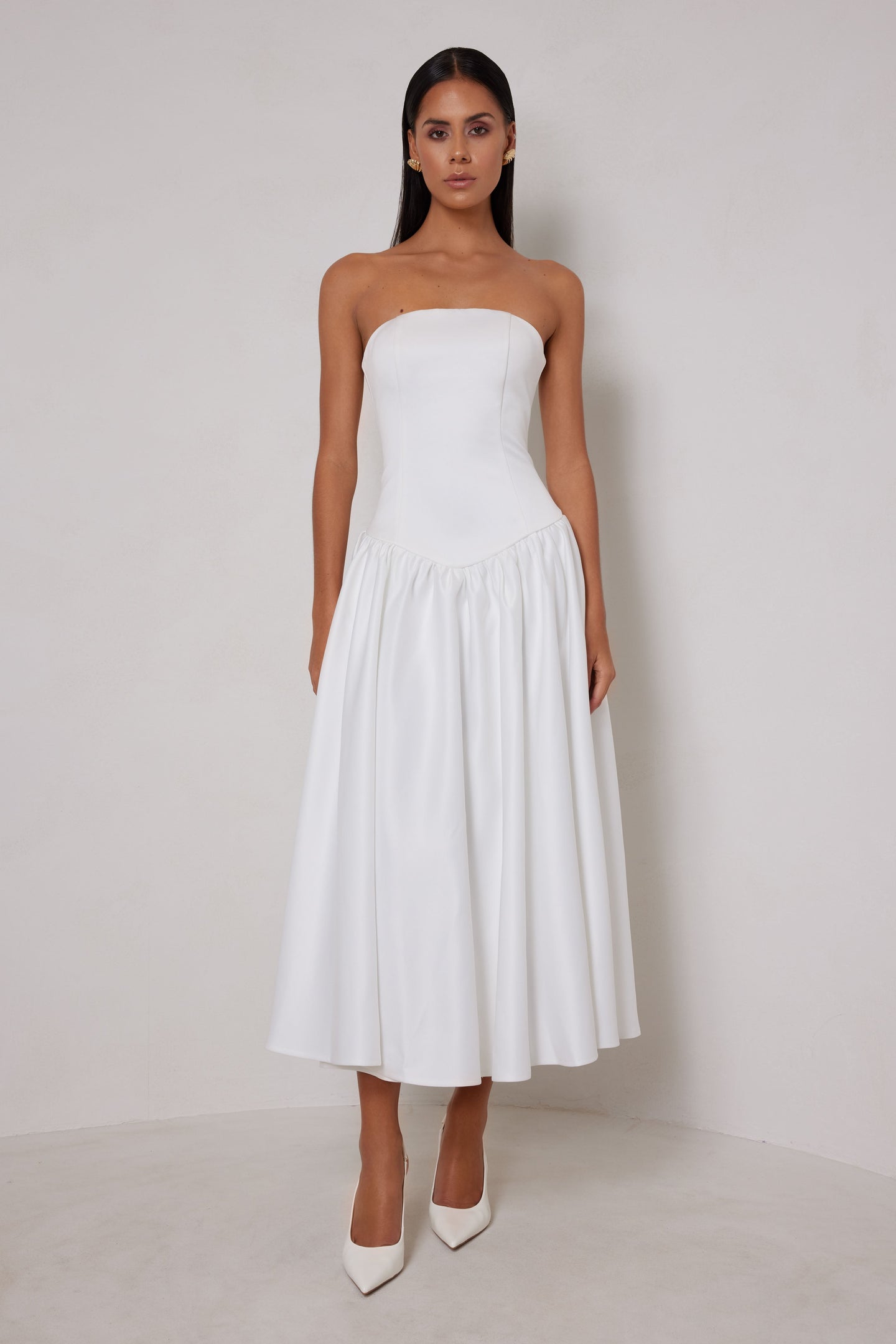 Maggie Dress - White